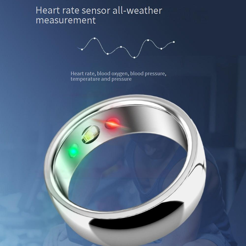 Rings SR300 Smart Ring Heart Rate Blood Pressure Oxygen Monitoring Emotional Intelligence Wireless Charging Smart Ring_voghion.com