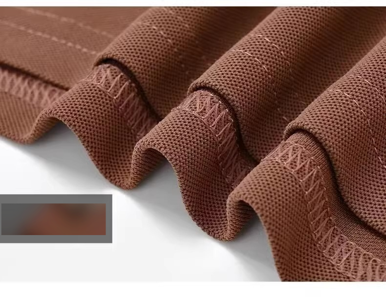 Men's Clothing Men's Short Sleeved Polo Shirt Summer Light Luxury Business Casual Tops Embroidered Lapel Middle_voghion.com