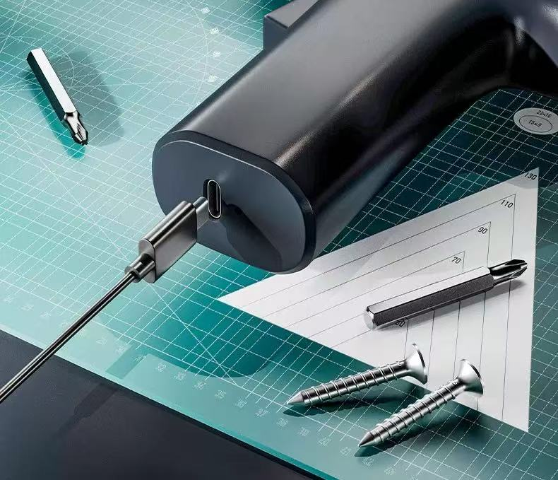 Multi Functional, High Torque, Small, Mini, Self-contained, Rechargeable Electric Screwdriver With Torque For Household Use_voghion.com