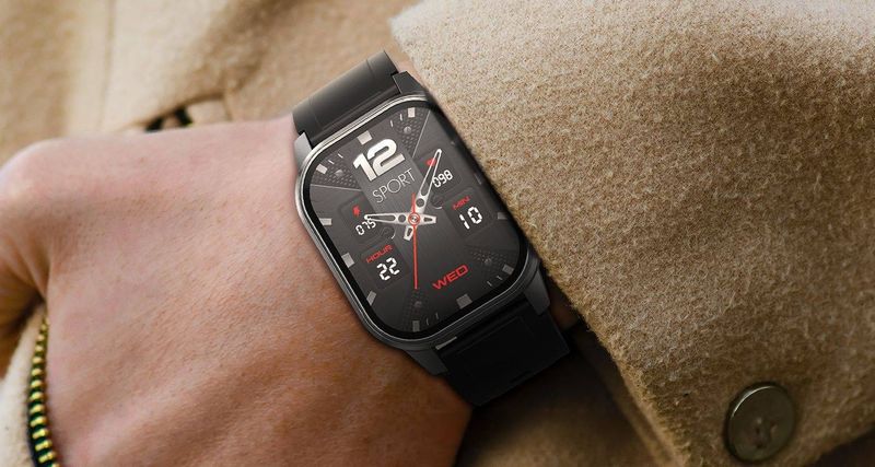 Smartwatch – 4G LTE-Anrufe, GPS-Tracking, Herzfrequenzmesser, wasserdicht, AMOLED-Display, Unisex-Outdoor-Sportuhr_voghion.com