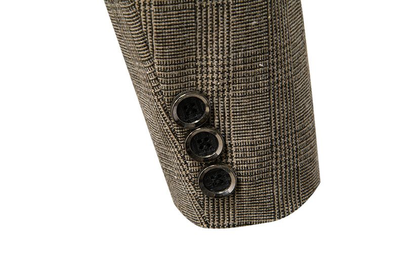 Men's Clothing New Spring And Autumn Men's Woolen Suit Jacket European And American Men's Solid Color Casual Suit Jacket For Outer Wear_voghion.com