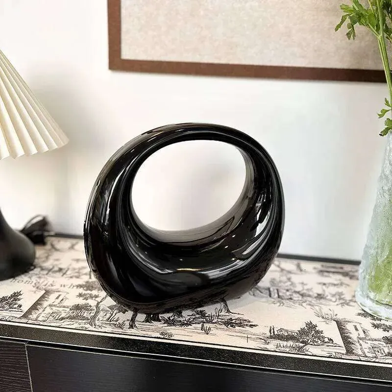 Borse da sera dorate per donna in PVC, da polso, per cena, festa, matrimonio, con manico rotondo, pochette 2025, borsa firmata_voghion.com