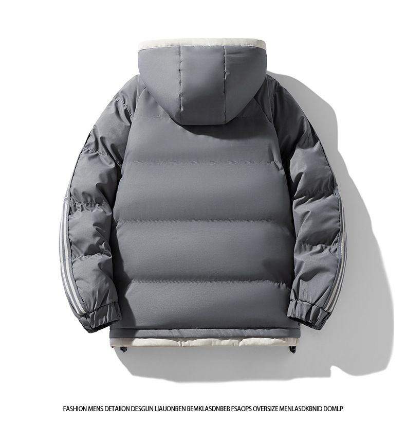Warme, waterdichte winterjas met capuchon voor heren, verkrijgbaar in grote maten (M-8XL) - Ademende polyester bovenkleding voor casual en buitenactiviteiten_voghion.com