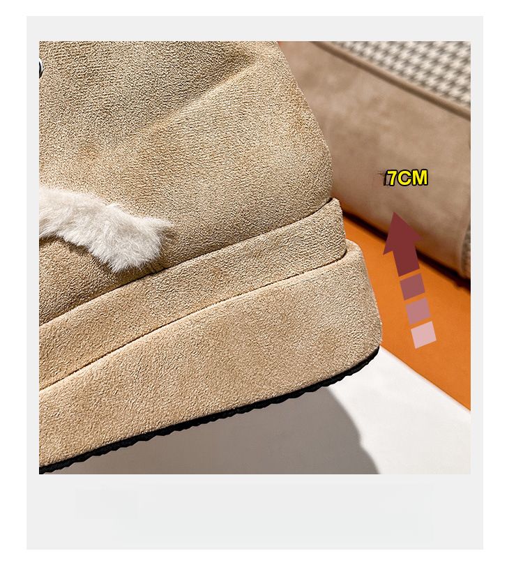 Botas femininas forradas com pele e sola grossa, outono/inverno 2025_voghion.com