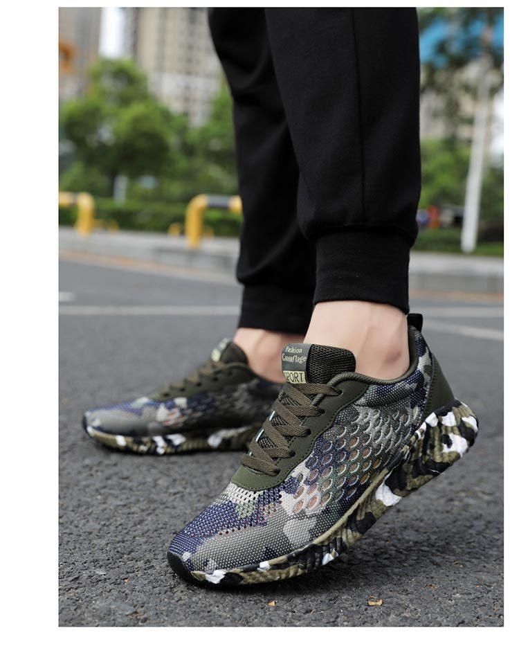 Women's Shoes Hollow Sports Camouflage Couple Shoes Men And Women Outdoor Training Shoes Trendy Shoes_voghion.com