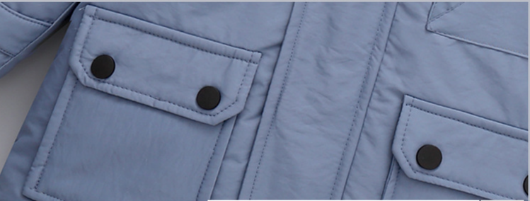 Baby Daunenjacke Jungenanzug Kinder Kleinkind Kleinkind Zweiteiliges Set 1-5 Jahre alt Kinderstil verdickte Jacke_voghion.com