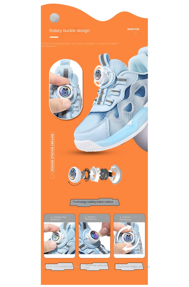 BOBDOG Kinderschuhe Kinderschuhe Jungen 2024 Frühling Mesh atmungsaktiv große Kinder Tennisschuhe Boardschuhe Mädchen Sportschuhe_voghion.com