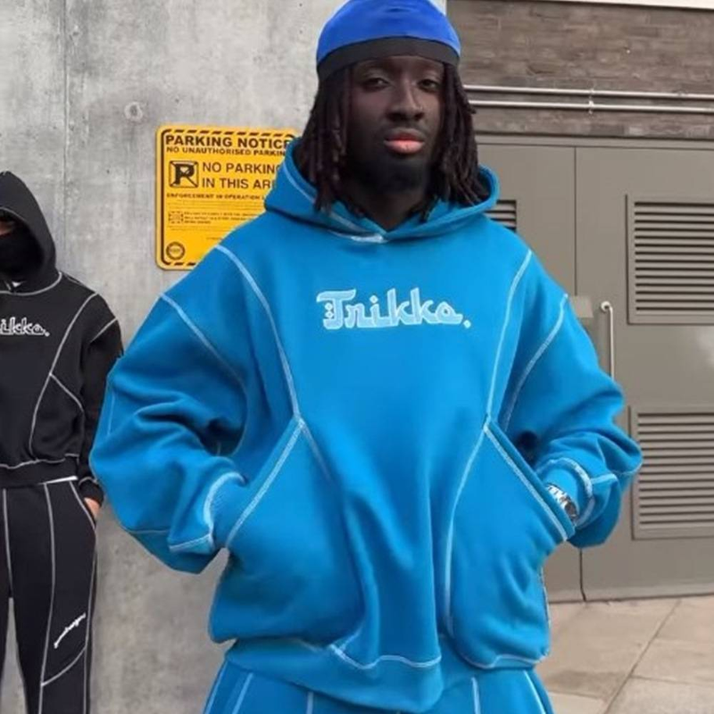 Meeste riided Uus talvine meeste tänavahip hop vaba vabaaja sporditrend 2024 kapuutsiga dressipluus_voghion.com