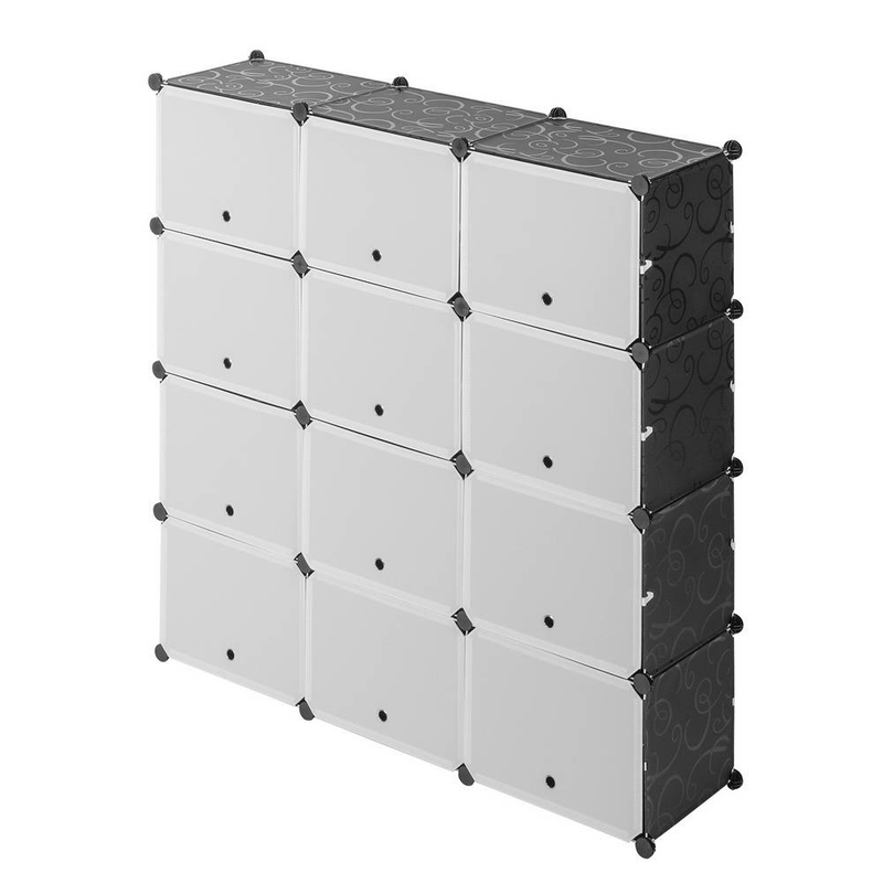 Tragbares Schuhregal mit 7 Ebenen, für 42 Paar Schuhe, Organizer, 21 Fächer, Turmregal, Lagerschrank, Ständer, erweiterbar, für Absätze, Stiefel, Hausschuhe, Schwarz_voghion.com