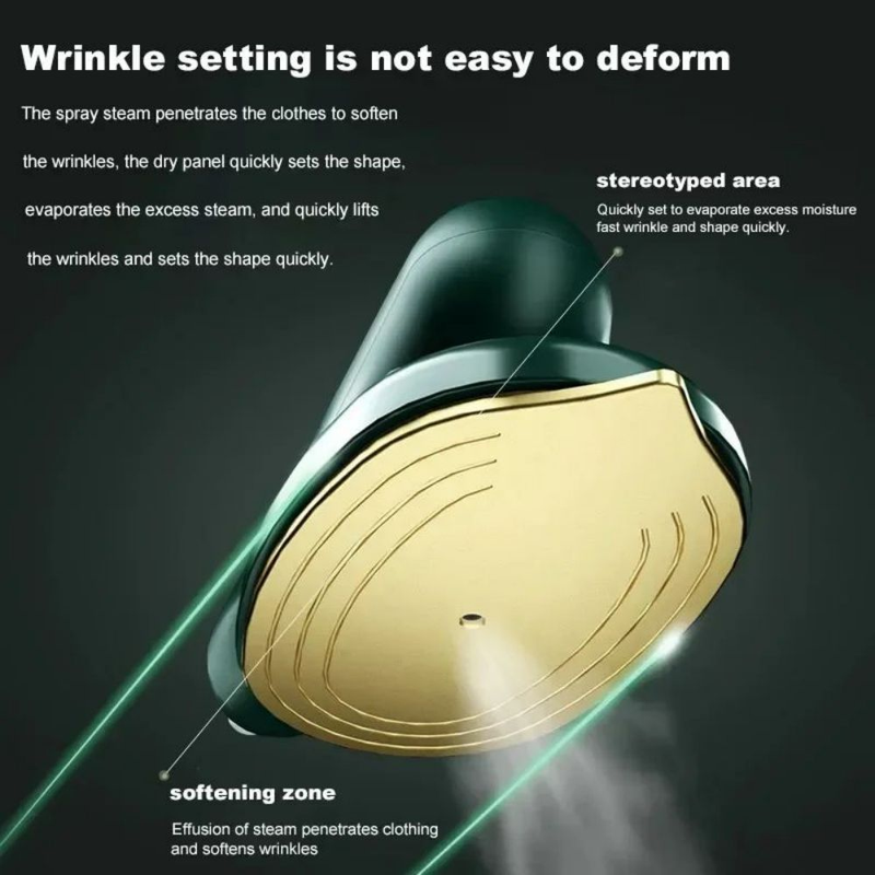 New Handle Electric Steam Iron Household Upgrade Small Iron For Travel Ironing Machine Mini Steam Portable Iron For Clothes_voghion.com