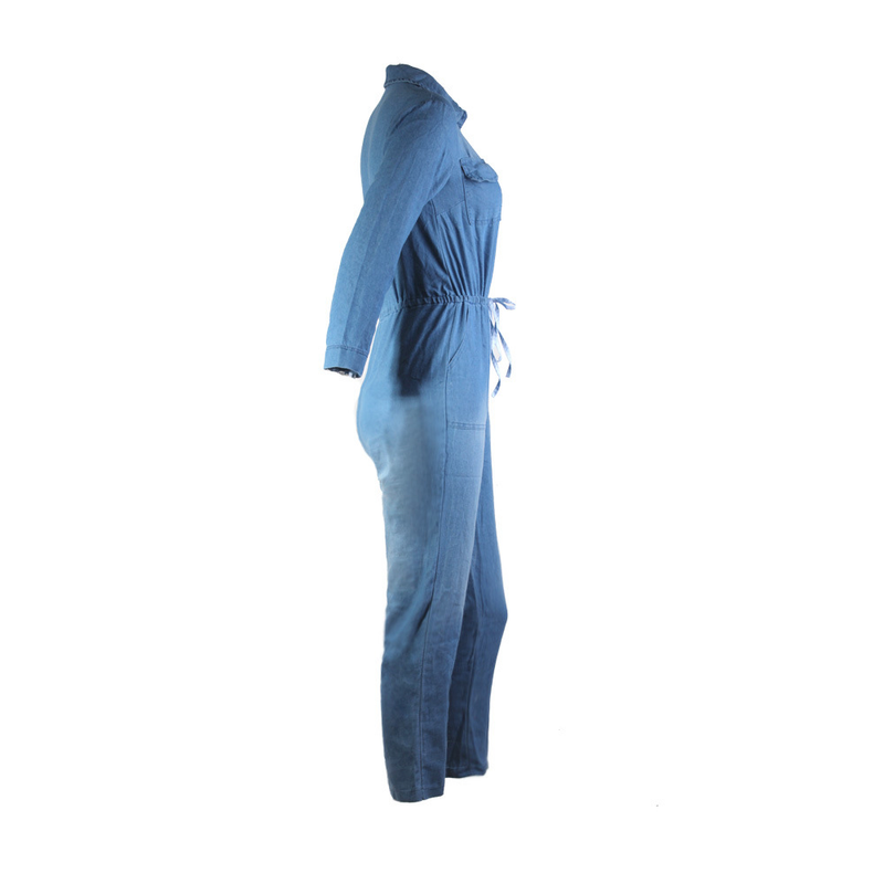 Women's Clothing Strappy Jeans Sexy Women's Fitted Jumpsuits_voghion.com