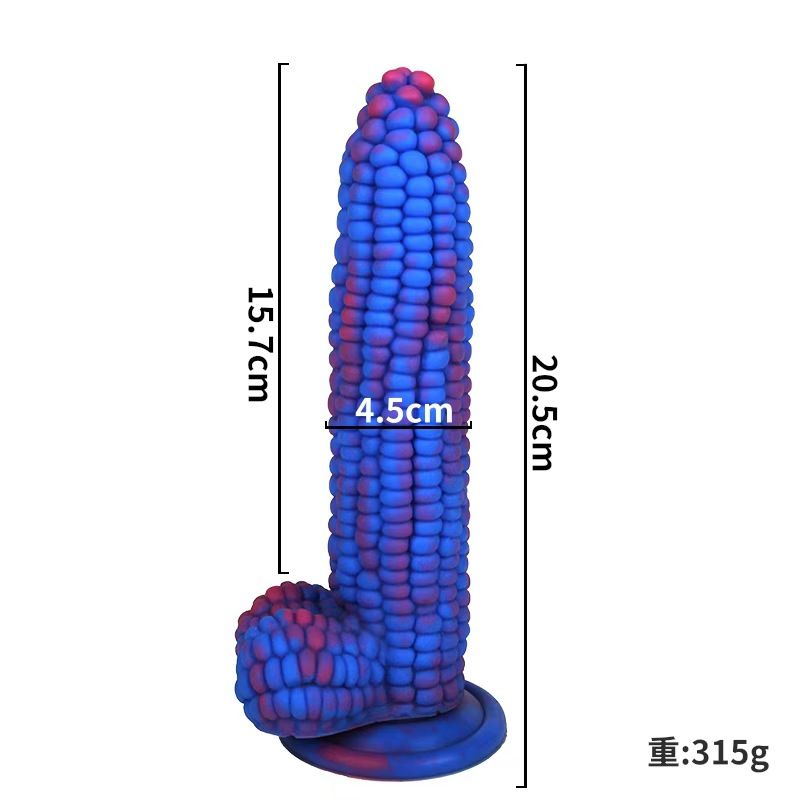 Dildo realistico SM Expander Plug anale in silicone con forma irregolare extra large e molto venduto all'estero_voghion.com