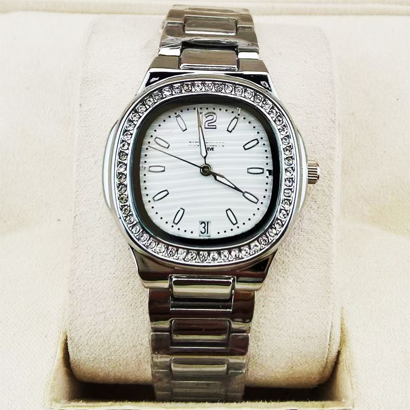 Baijia Nautilus-Serie, Quarz-Stahlband, tragbare Leitifu Night Glow-Damenuhr_voghion.com