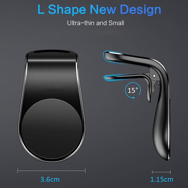 Magnetic car phone holder, air vent, magnetic car phone holder, GPS smartphone holder, car holder, Samsung, Xi_voghion.com