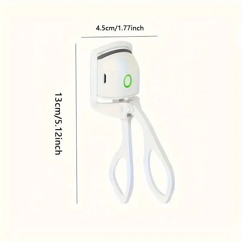 Instrumente și accesorii de machiaj, ondulator de gene electric, control electric al temperaturii, reîncărcabil, mini ondulator de gene electric încălzit portabil_voghion.com
