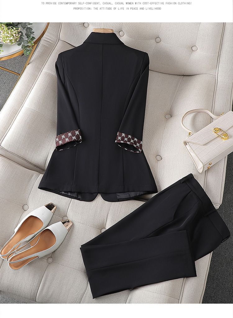 Abbigliamento da donna in primavera e in estate, temperamento alla moda, vestibilità slim, abiti professionali e casual, abbigliamento da lavoro di alta qualità per le donne_voghion.com