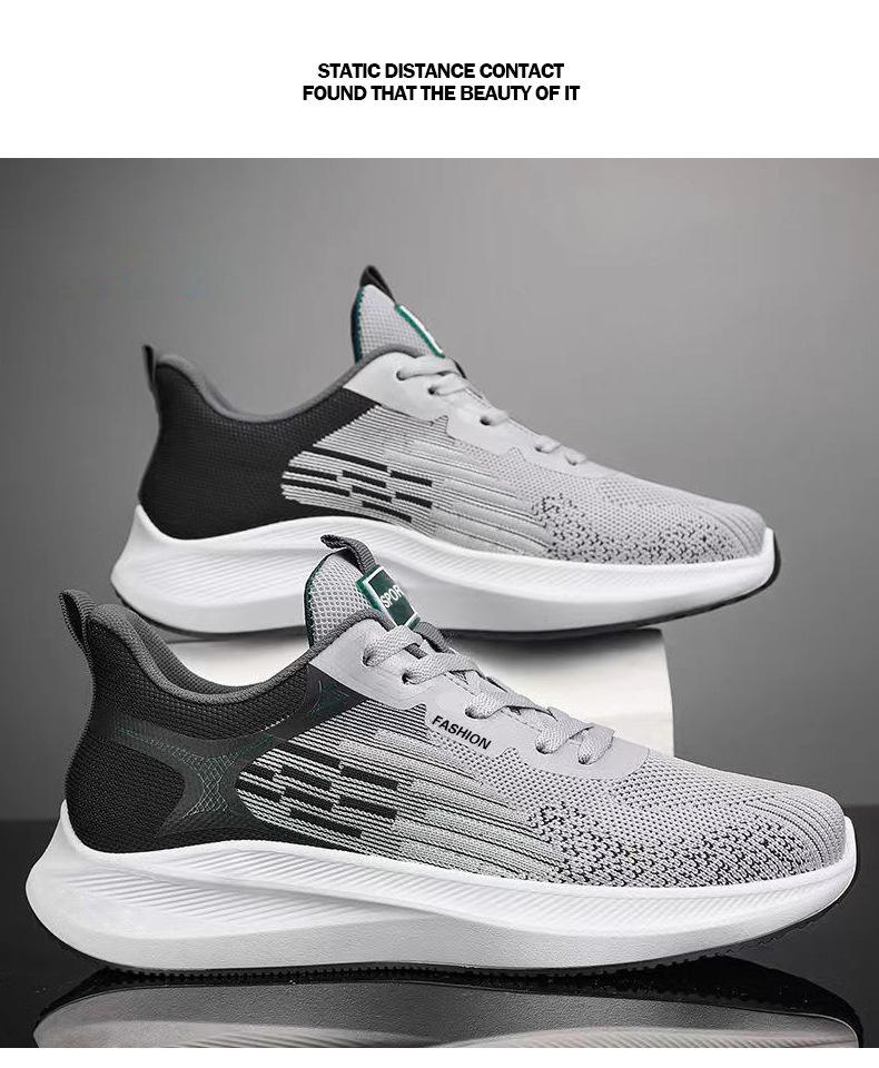 Herren-Sportschuhe 2023 Sommer neue fliegende Weberei trendige Schuhe Studenten lässige trendige Schuhe grenzüberschreitende Großhandelslaufschuhe Herrenschuhe_voghion.com