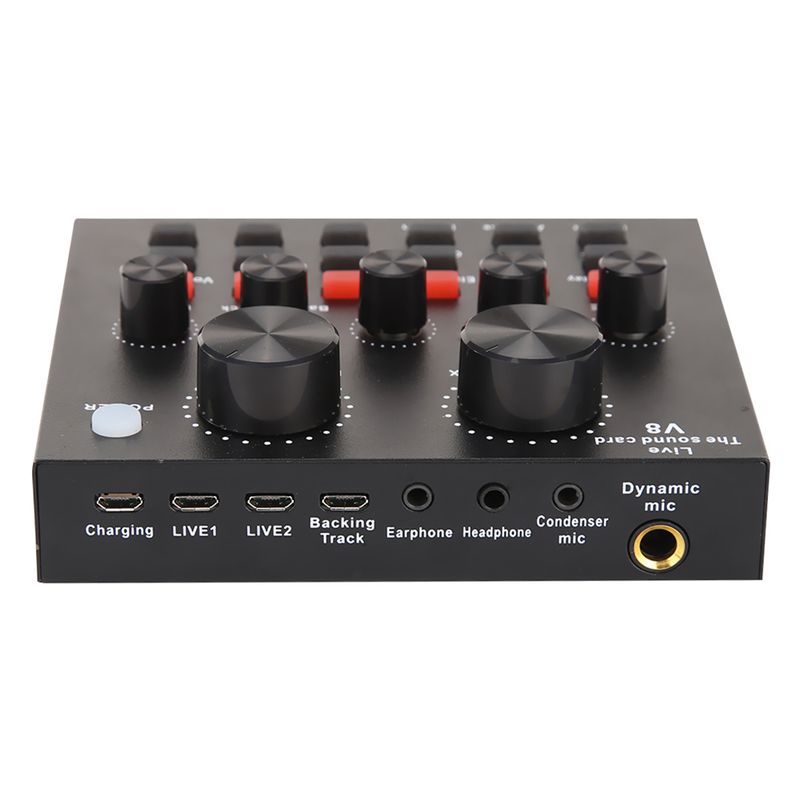 Micrófono de capacitancia de anclaje profesional Conexión inalámbrica Bluetooth para PC Karaoke Transmisión en vivo Grabación en estudio_voghion.com