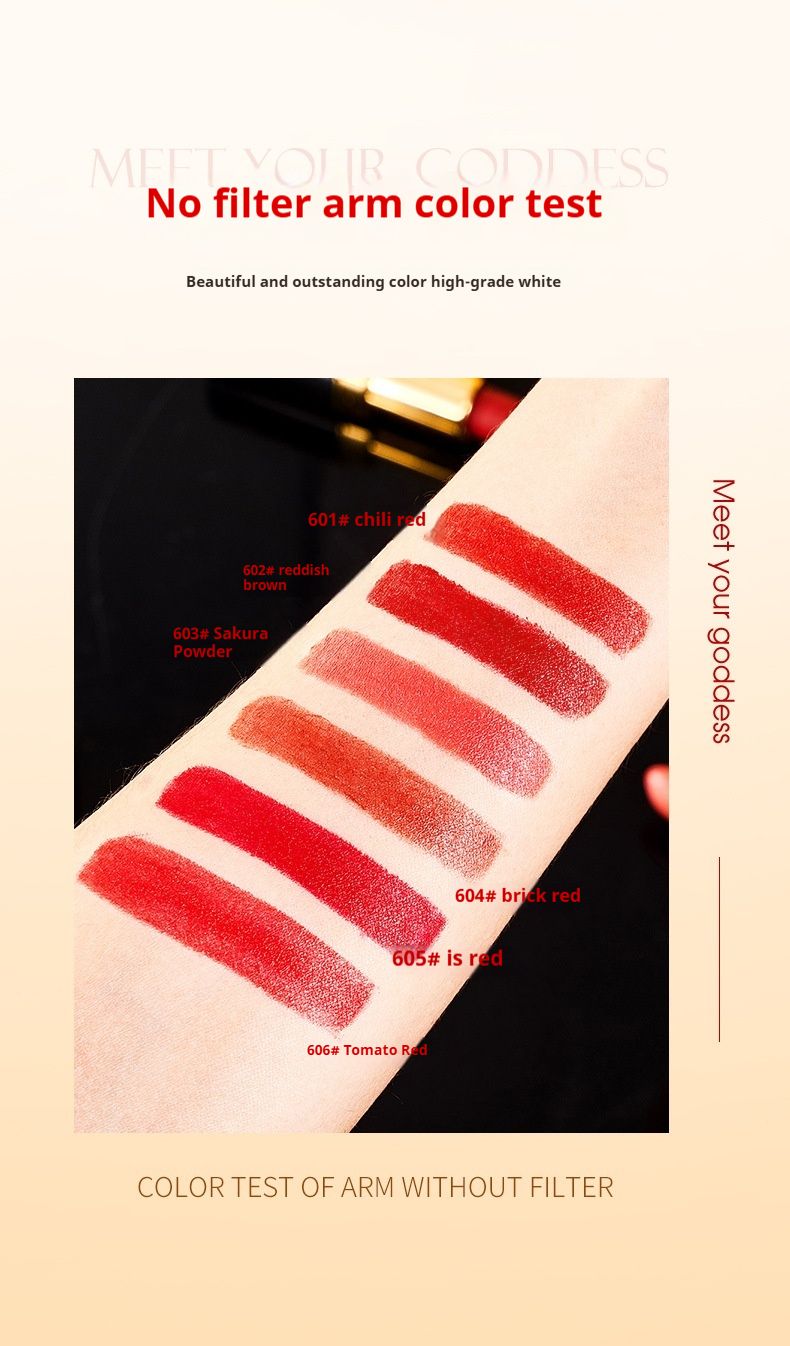 2025 Neuer wasserfester, feuchtigkeitsspendender Studentenlippenstift_voghion.com