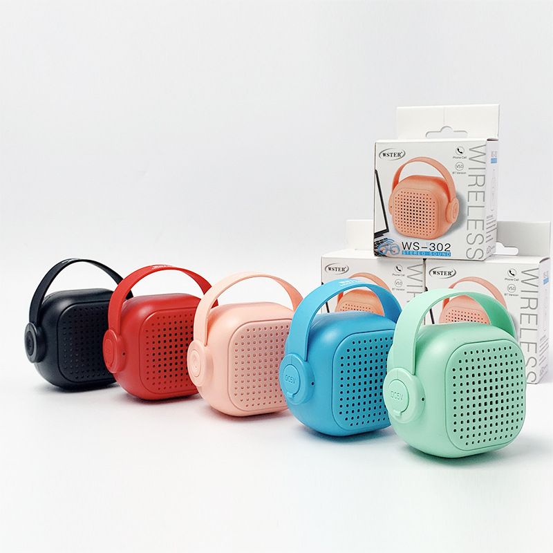 WS-302 Nouveau Mini Haut-Parleur Portable Sans Fil Bluetooth Extérieur Volume Domestique Haute Qualité Sonore_voghion.com