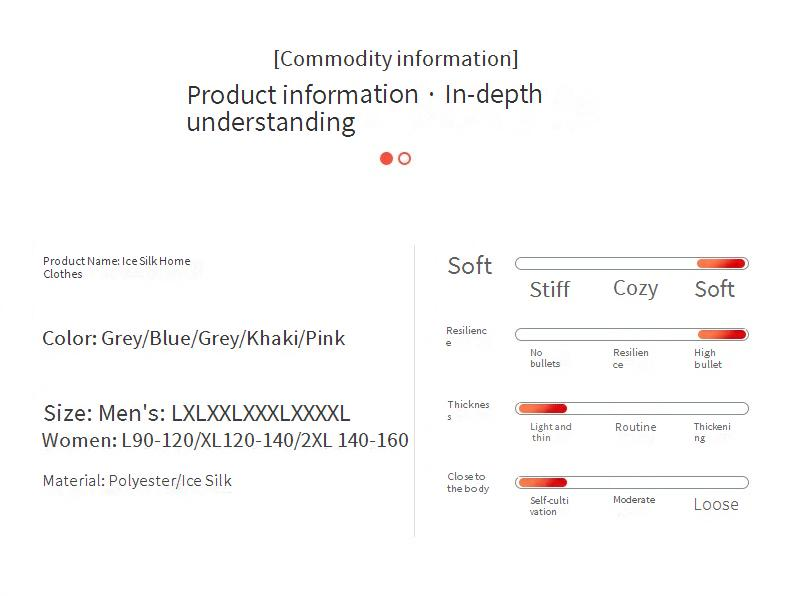 Women's Sleepwears With Chest Pads Ice Silk Short Sleeved Trousers Summer Thin Cool Ice Silk Home Clothes_voghion.com