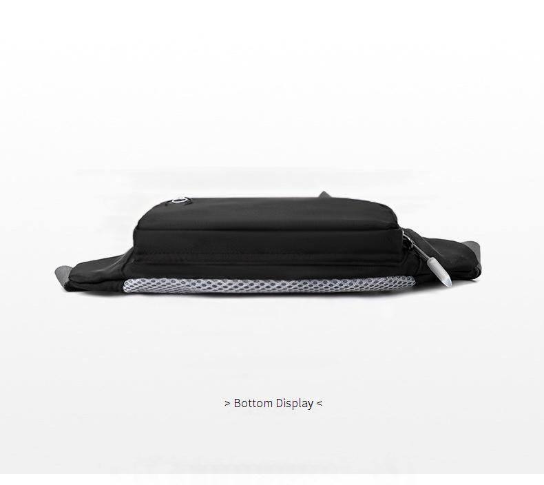 Marsupio ultraleggero in nylon per corsa, viaggi e uso quotidiano - Cinturino regolabile, design multitasche, resistente all'acqua_voghion.com