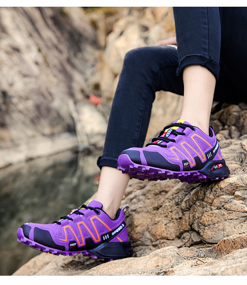 Mode Damer Fritidssportskor SoloMon Nya utomhuscykelskor Ultra lätta och bekväma utomhussporter Cykelskor Vandringsskor för kvinnor_voghion.com