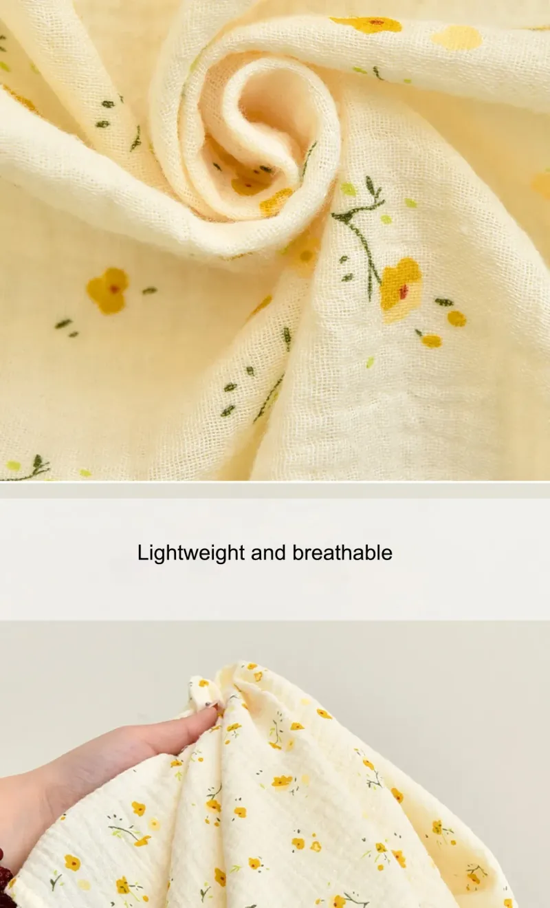 Newborn Muslin Blanket Baby Swaddle Summer Bedding Baby Stuff Thin Stroller Blanket Muslin Squares Receiving Blanket_voghion.com
