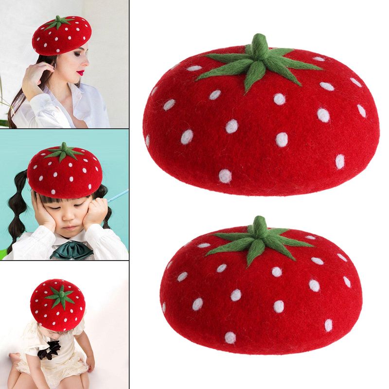 Cappello di lana alla moda, accessorio per costume, berretto da tassista, berretto da giornalaio_voghion.com