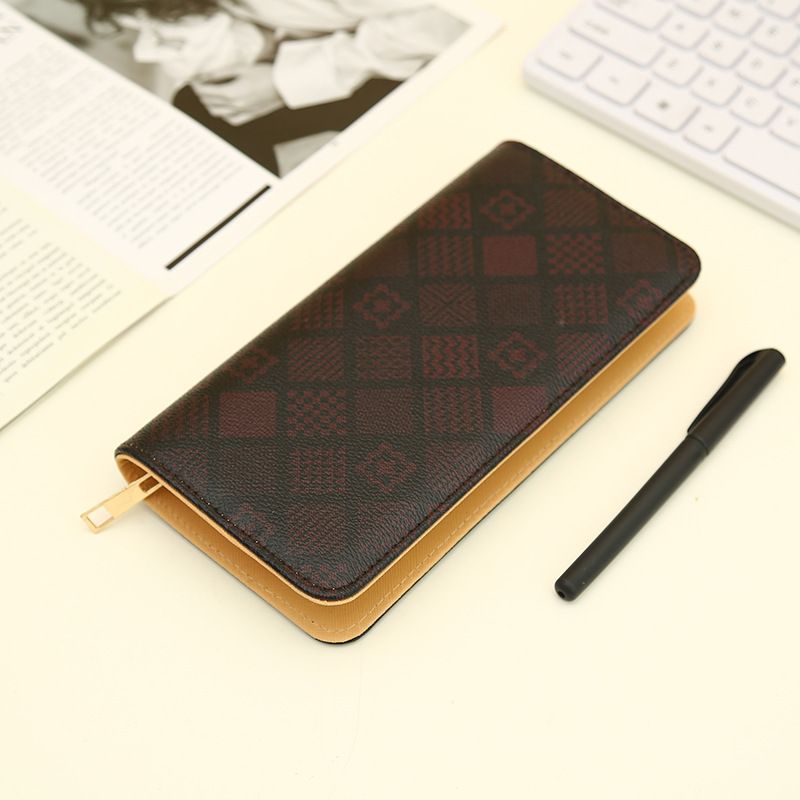 Women's Bags Ladies Long Large Capacity Zipper Wallet Fashionable Simple Clutch Wallet New Coin Purse In Stock_voghion.com
