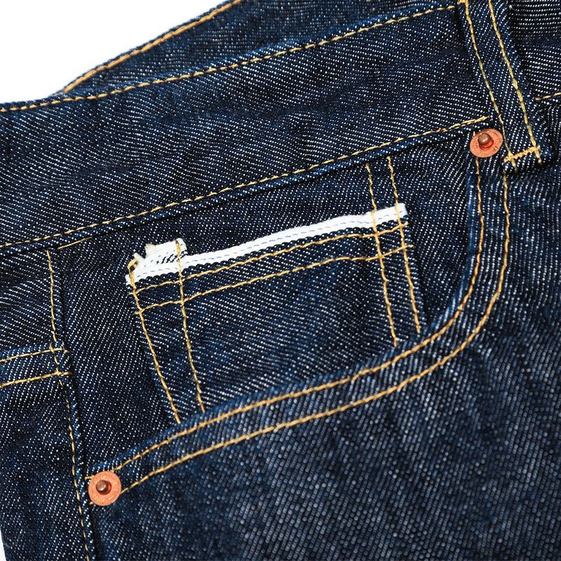 Pantaloni casual versatili da uomo, in denim con orlo arrotolato, gamba larga, stile High Street, alla moda, con risvolti_voghion.com
