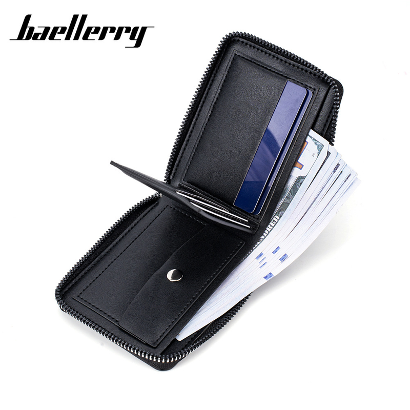 New Versatile Baellerry Short Men's Style Multifunctional Wallet_voghion.com