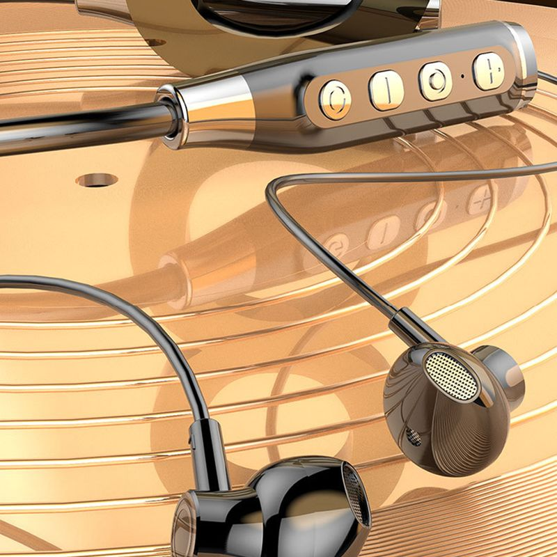 Draadloze oordopjes Surround Sound Effect Mega Bass Ergonomisch Bluetooth-compatibel 5.2 Sport-nekhangende oortelefoon voor Fiess_voghion.com