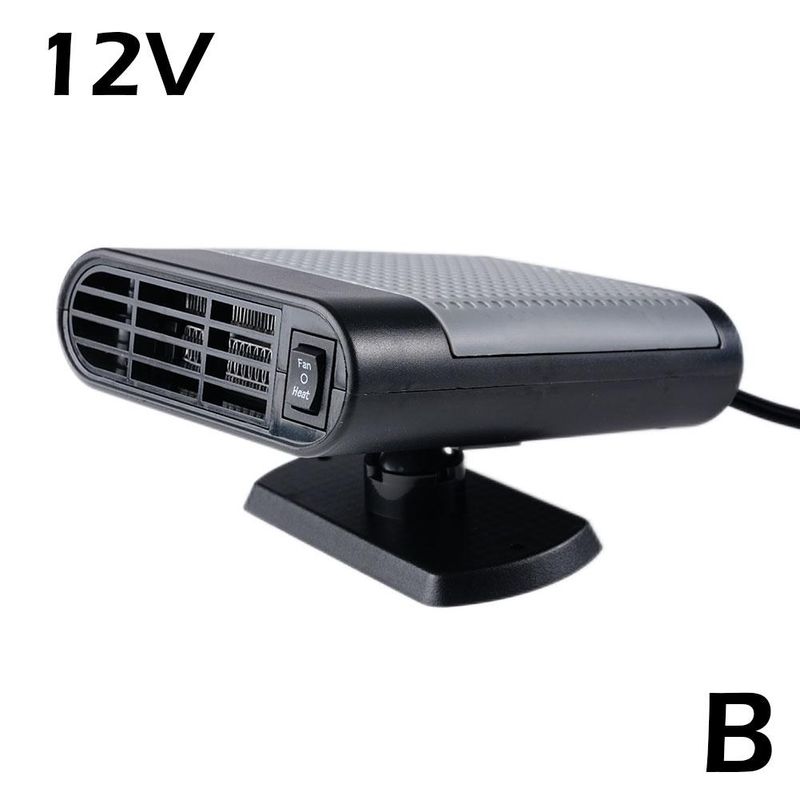 Riscaldatore per auto, ventilatore caldo e caldo, 24 V, antiappannamento, sbrinamento, parabrezza, 12 V, riscaldamento, antiappannamento, rapido, 150 W, condiz. V0U2_voghion.com
