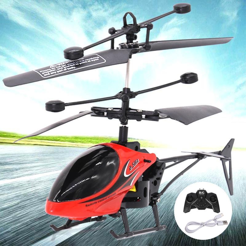 Újratölthető zuhanásálló távirányítós helikopteres repülőgépes gyerekjáték ajándék_voghion.com
