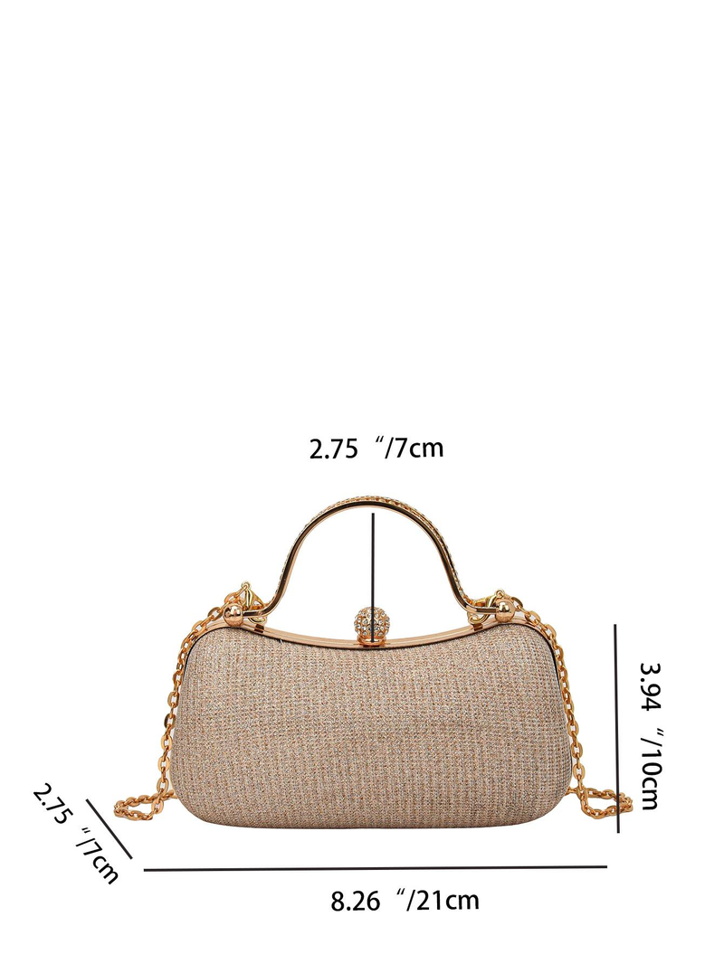 Sädelev õhtune crossbody kott, moodne õhtusöögi õlakott, karnevalimuusika festivali naiste elegantne käekott ja rahakott_voghion.com