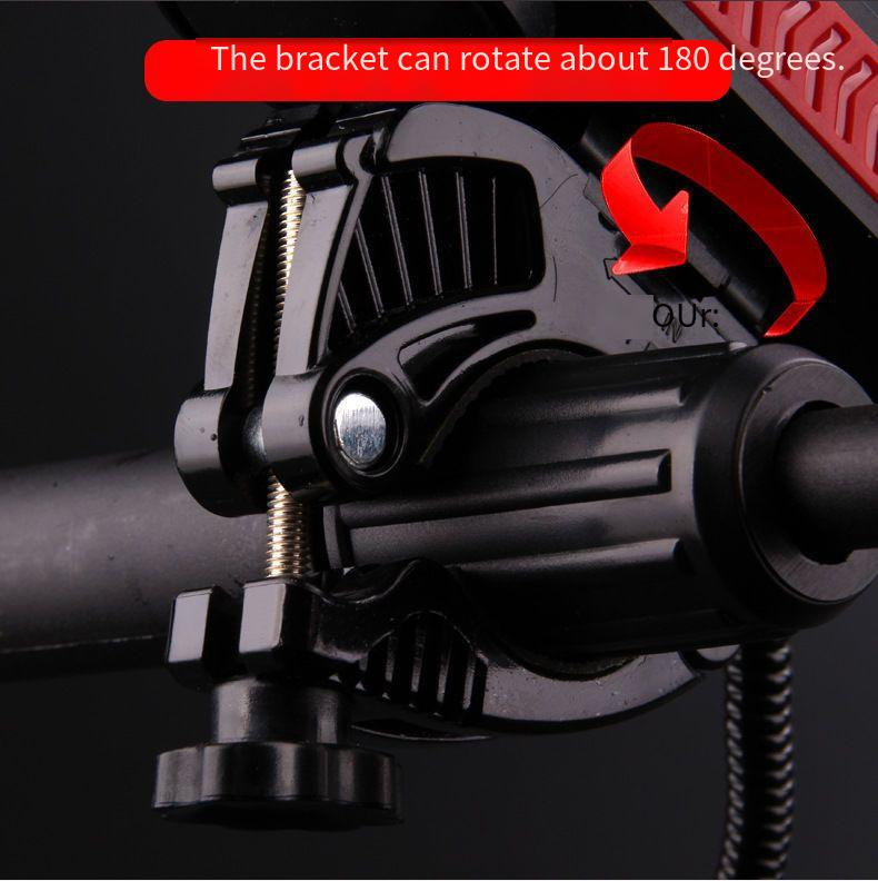 4 In 1 Bicycle Light Night Riding Front Light Mobile Phone Holder With Speaker Power Bank Bicycle Mountain Bike Light_voghion.com