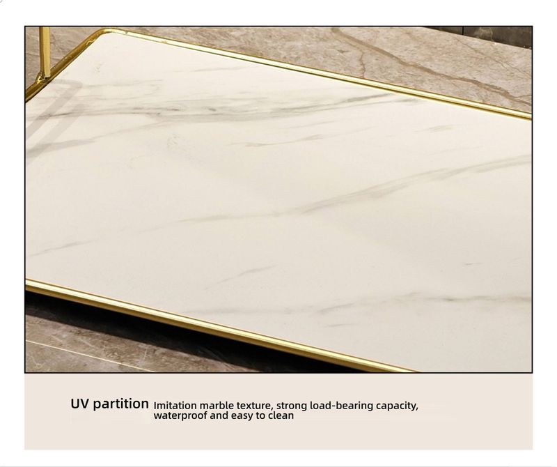 Étagère de salle de bain sans perçage – Plateau cosmétique mural pour produits de toilette et de soin._voghion.com