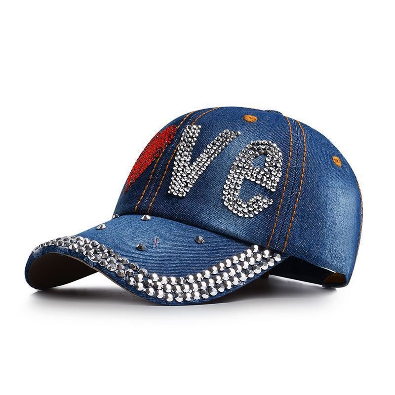 Børn Koreansk Udgave Cowboy Baseball Forår/Sommer Fritid Bogstaver Diamant Andetunge Solhat_voghion.com