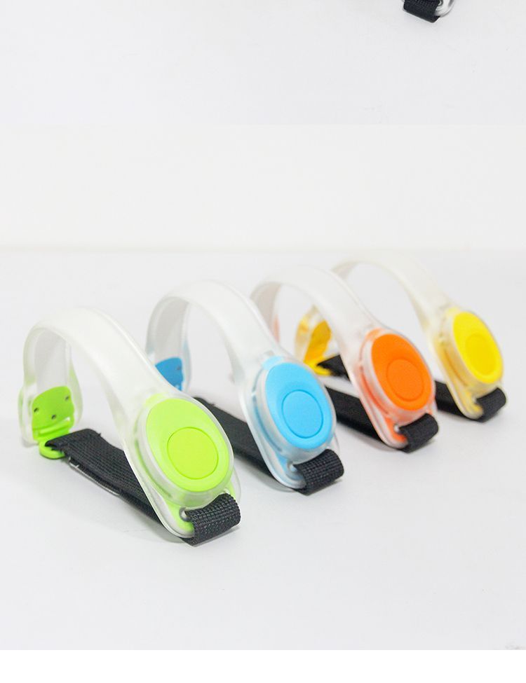 Braccialetto luminoso per sport all'aria aperta, da polso, per ciclismo, arrampicata, corsa notturna, segnale luminoso di sicurezza, fascia da polso, attrezzatura di avvertimento_voghion.com