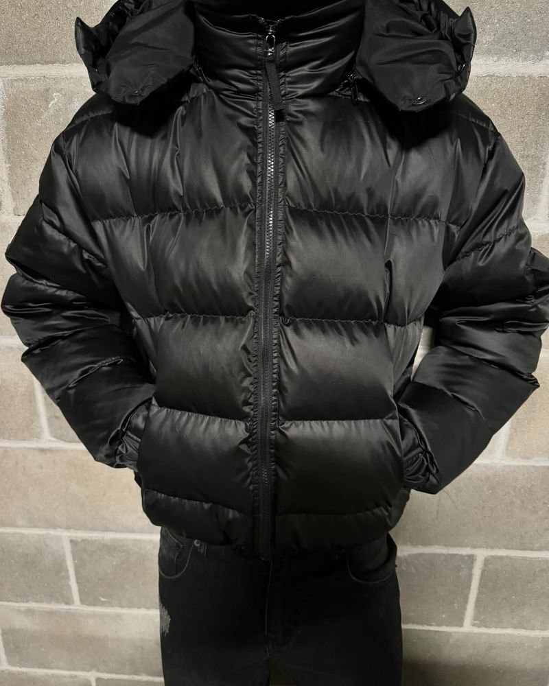 Men's Clothing Hooded Thickened Cotton Jacket For Men And Women With The Same Style For Autumn And Winter Letter Printing Fashion_voghion.com