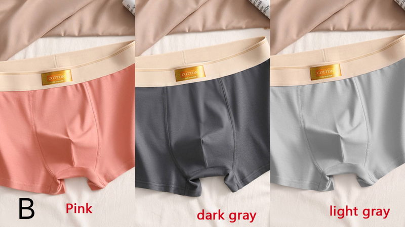 3 DB kiváló minőségű férfi boxer, nyári L-6XL_voghion.com