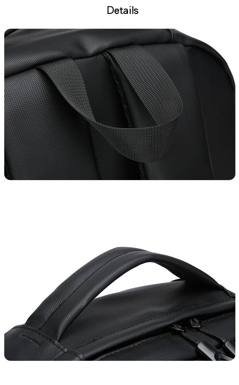 Men's Waterproof Travel Backpack - Lightweight Nylon Laptop Backpack With Breathable Shoulder Straps For Outdoor, Commuting & College_voghion.com