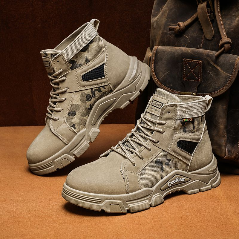 New Martin Popular Autumn And Winter Desert Outdoor Mountaineering Anti Slip Camo Men's Boots_voghion.com