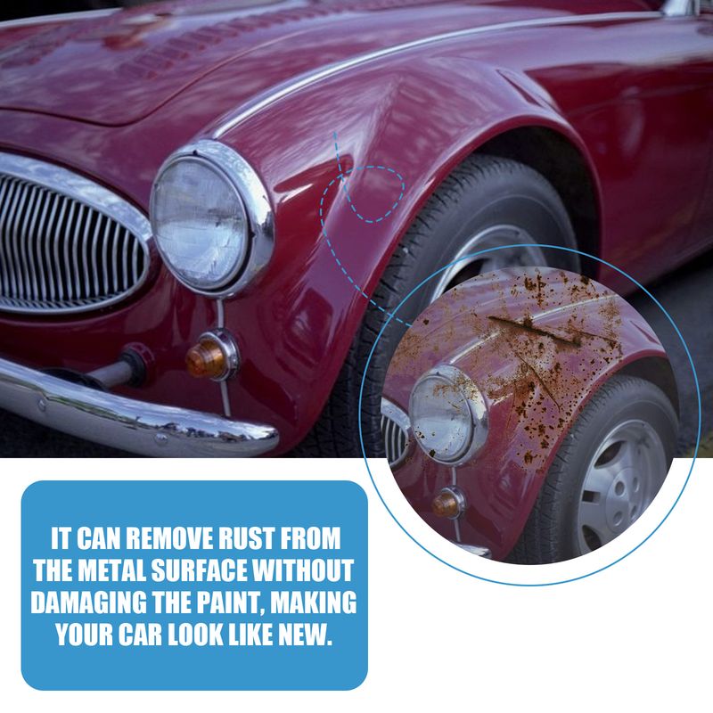 Homonth Iron Powder Remover, Rust Remover For Car Painted Tire Polishing Decontamination And Rust Remover_voghion.com