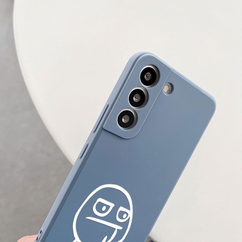 Capa de celular engraçada com dedo médio e homem bonito para Samsung Galaxy S25 Ultra S24 S23 S22 Plus S21 S20 S24 FE S10 S25 Ultra_voghion.com