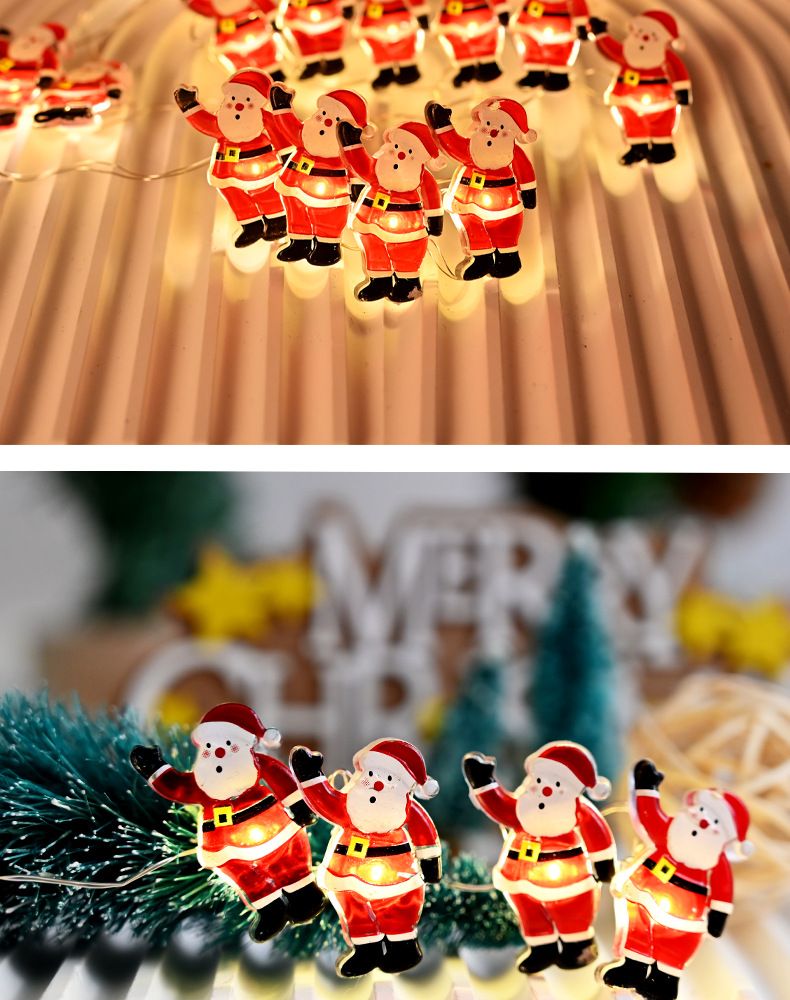 Nuove luci decorative a LED per Babbo Natale, colorate, decorazioni creative per la camera da letto_voghion.com