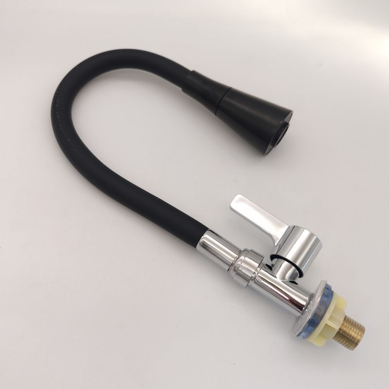 Produttore all'ingrosso rubinetto universale per lavello da cucina verticale con tubo colorato, rubinetto per lavello da cucina verticale con tubo colorato, uscita acqua a due velocità_voghion.com