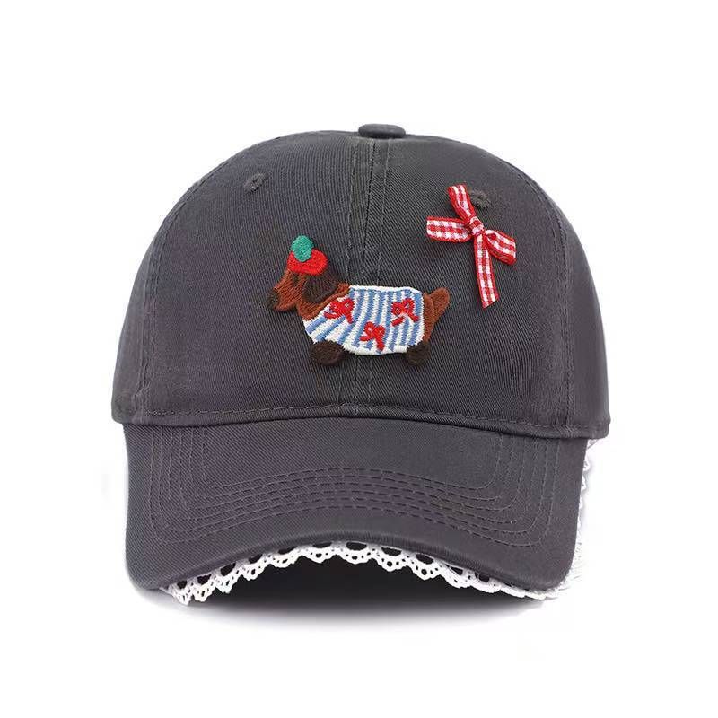2025 New Baseball Cap Women's Spring Autumn Models Show A Small Face, Wide Brim, Peaked Cap, Large Head Circumference,_voghion.com