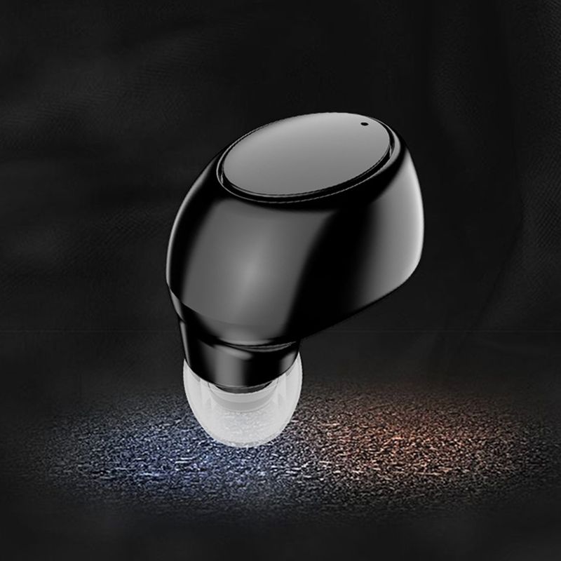 1Pc X6 Wireless Headphone Handsfree Voice Prompt ABS Stereo Bluetooth-compatible 5.0 Earbud for Sports_voghion.com
